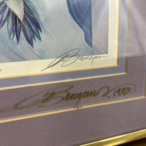 Jody Bergsma Eternity Hummingbird Print Framed & Signed Mandala Wall Art - Picture 7 of 15